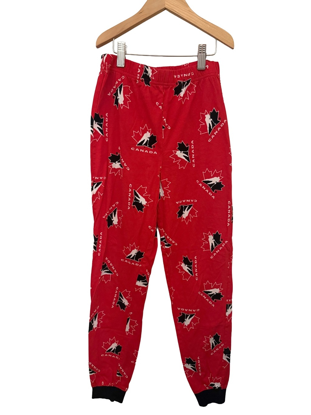 Hockey Canada Maple Leaf Red Kids Lounge Pants